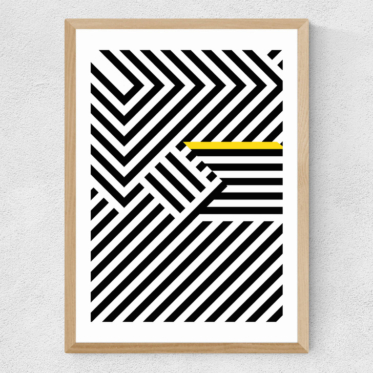 The Trap Medium Oak Frame The Trap Medium Oak Frame