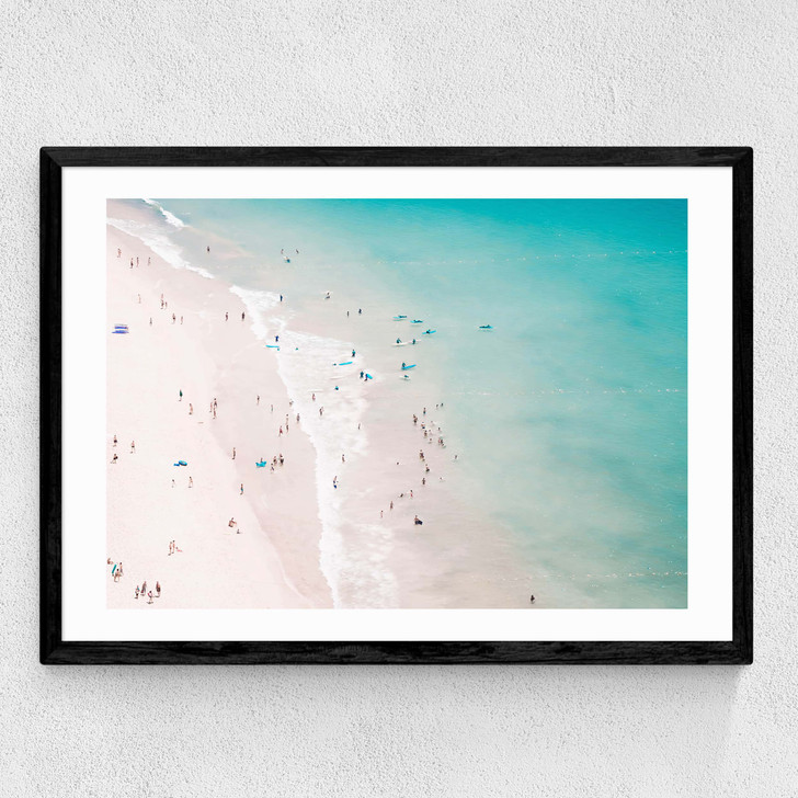 Beach Summer Lover II Medium Black Frame Beach Summer Lover II Medium Black Frame