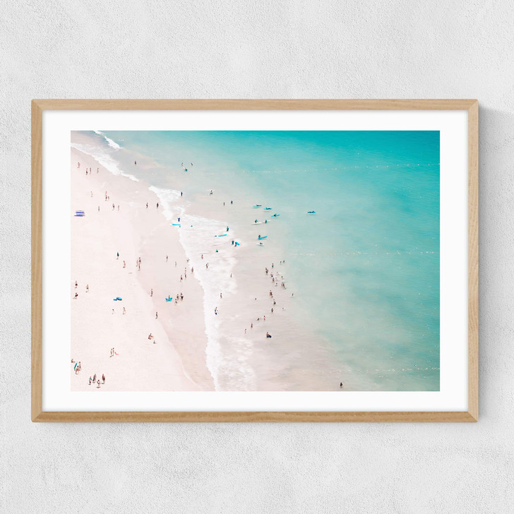 Beach Summer Lover II Narrow Oak Frame Beach Summer Lover II Narrow Oak Frame