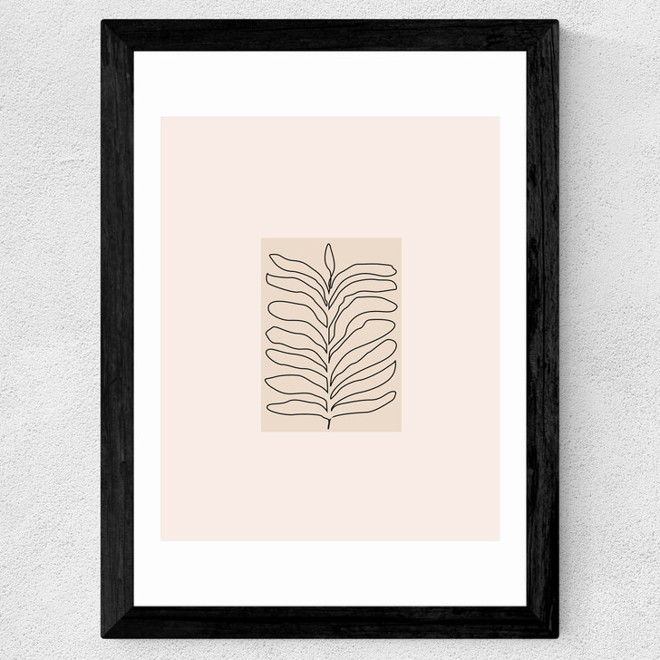 Organics Wide Black Frame