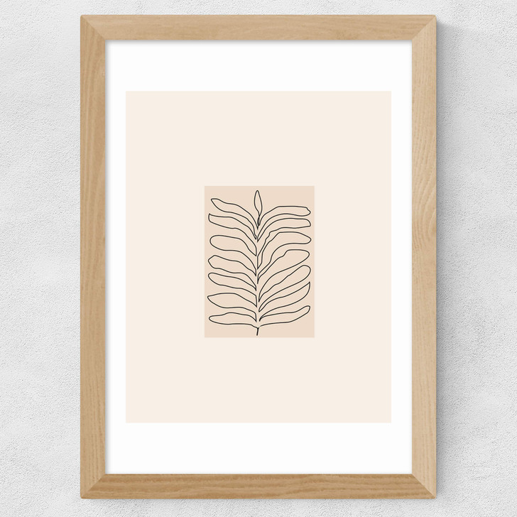 Organics Wide Oak Frame
