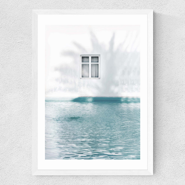Mykonos Medium White Frame
