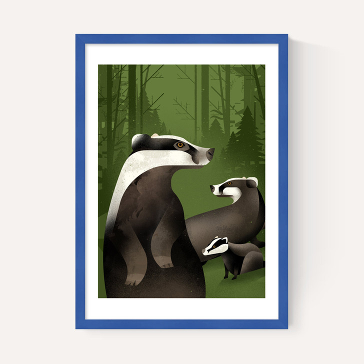 Badgers by Dieter Braun