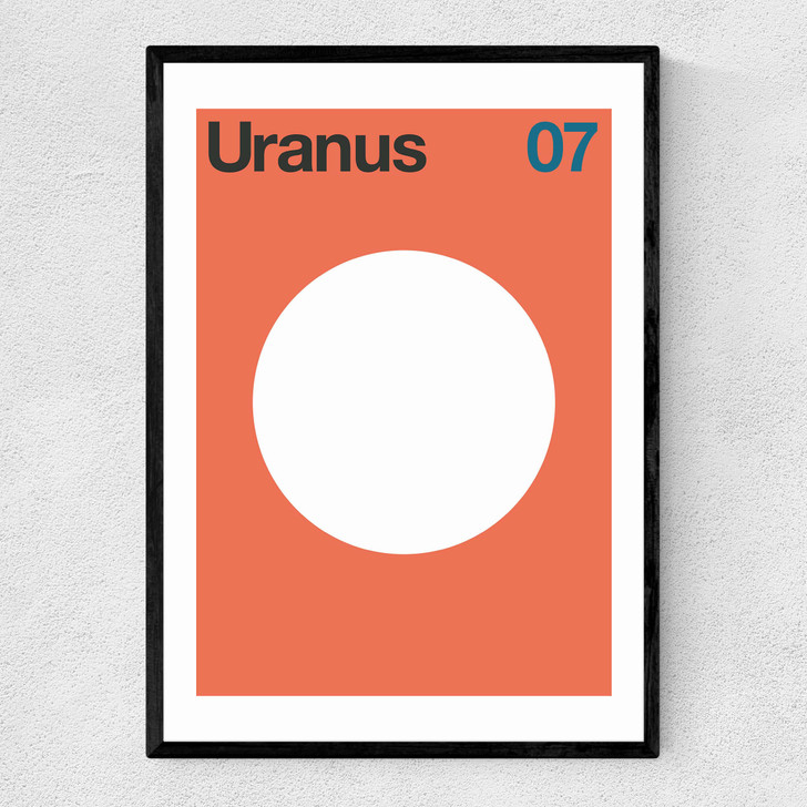 Uranus VII Narrow Black Frame Uranus VII Narrow Black Frame