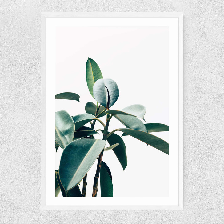 L'amour de ma vie Narrow White Frame