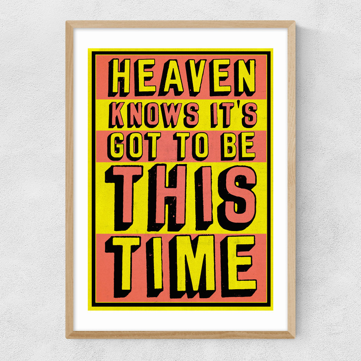 Ceremony Narrow Oak Frame Ceremony Narrow Oak Frame