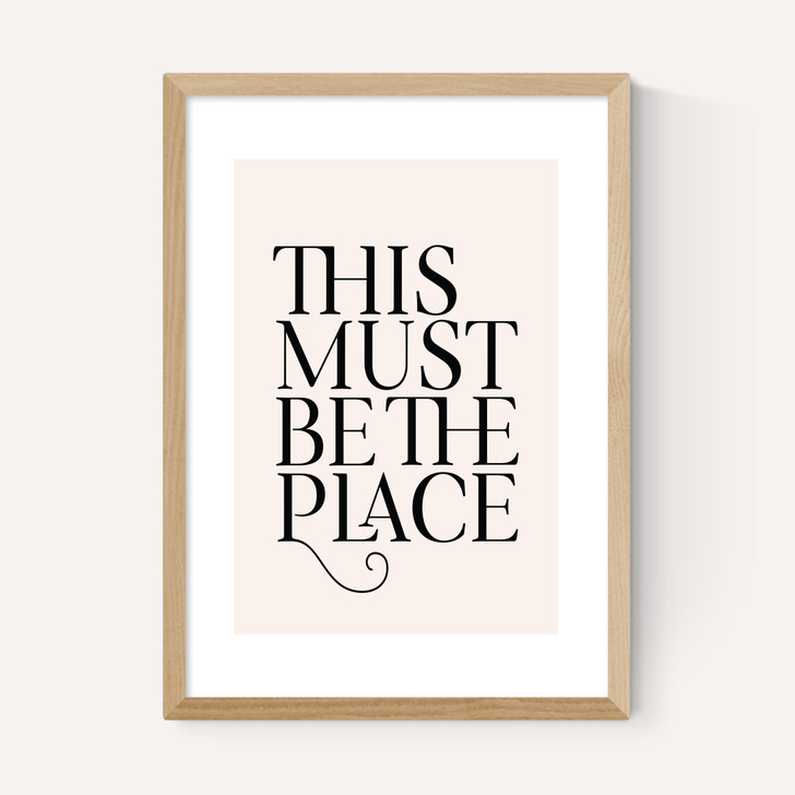 This Must Be The Place
