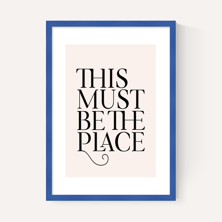 This Must Be The Place