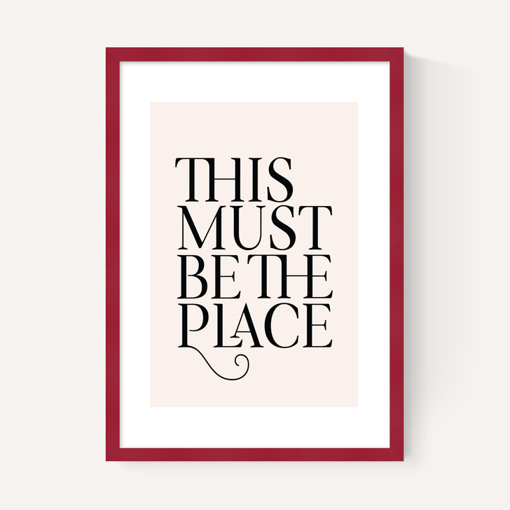 This Must Be The Place
