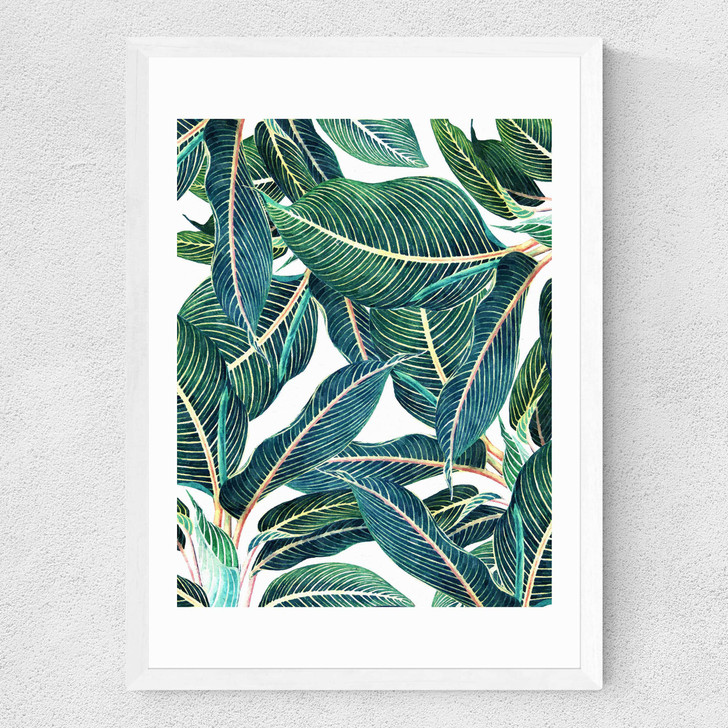 Edge and Dance Medium White Frame Edge and Dance Medium White Frame