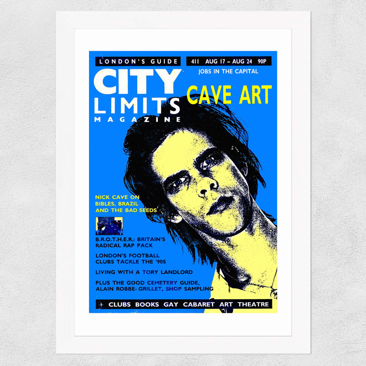 Cave Wide White Frame