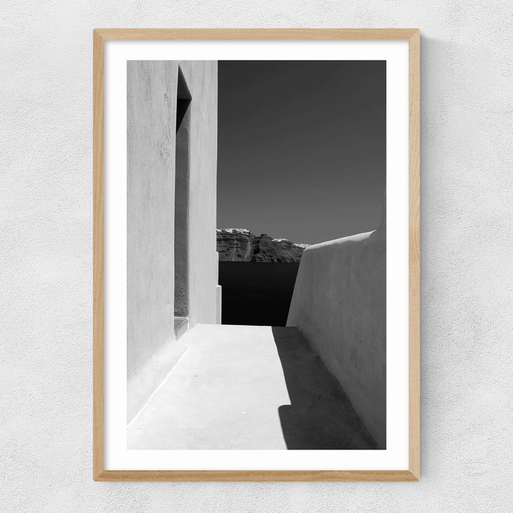 Personal Paradise Narrow Oak Frame