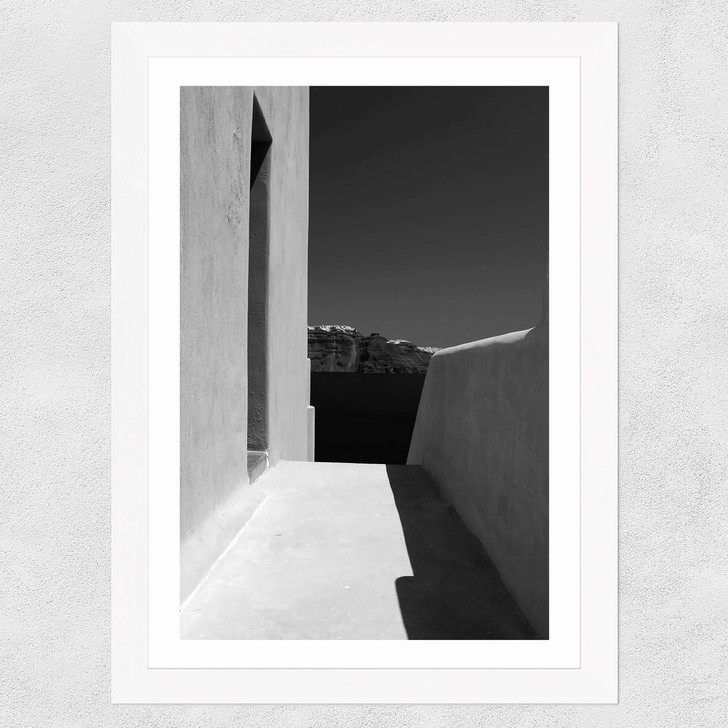 Personal Paradise Wide White Frame