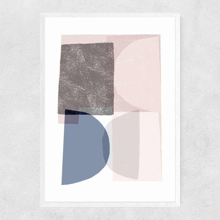 Monolith I Narrow White Frame