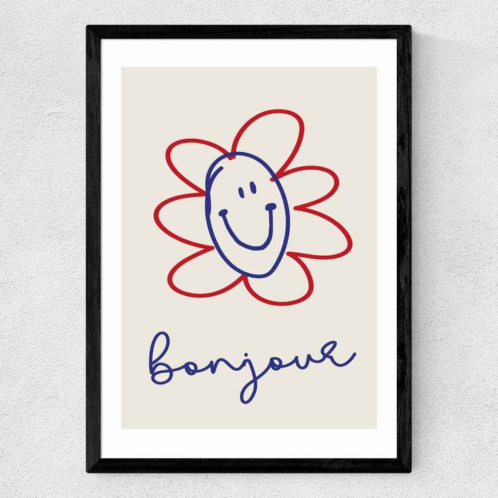 Bonjour by Inoui Medium Black Frame Bonjour by Inoui Medium Black Frame
