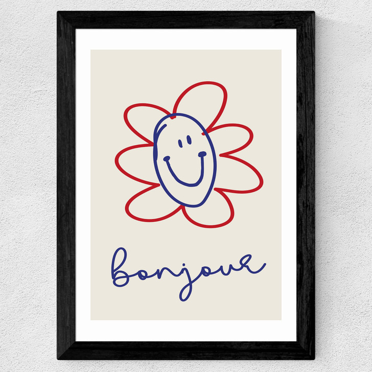 Bonjour by Inoui Wide Black Frame Bonjour by Inoui Wide Black Frame