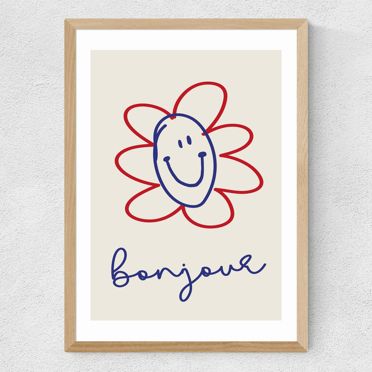 Bonjour by Inoui Medium Oak Frame Bonjour by Inoui Medium Oak Frame