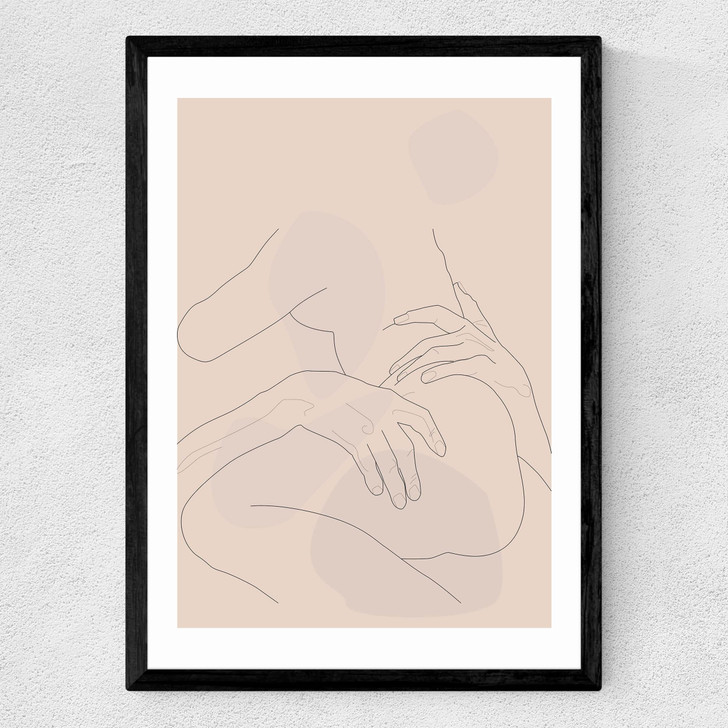 The Lovers Medium Black Frame The Lovers Medium Black Frame