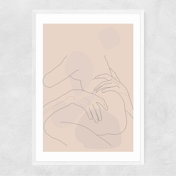 The Lovers Narrow White Frame The Lovers Narrow White Frame