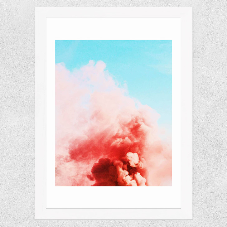 Candy Smoke Wide White Frame Candy Smoke Wide White Frame