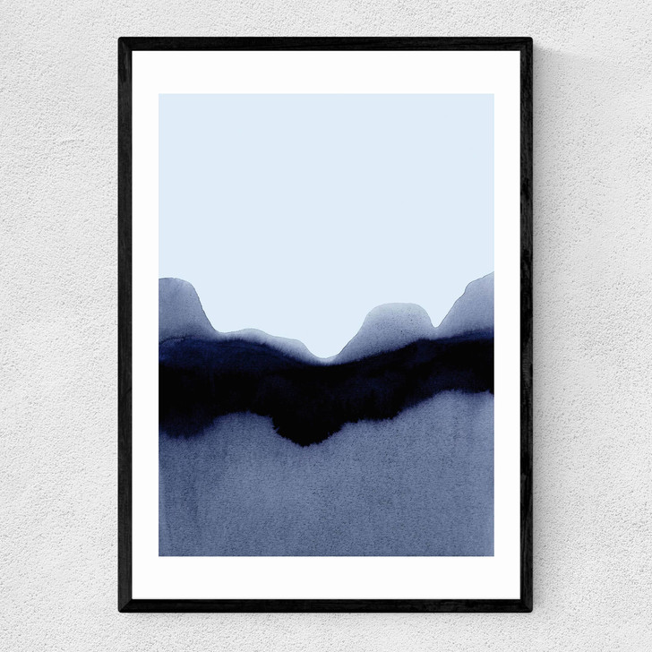 Tranquility Narrow Black Frame