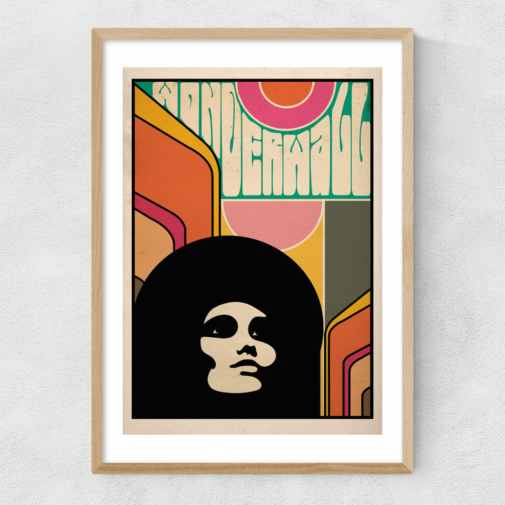 Wonderwall Narrow Oak Frame