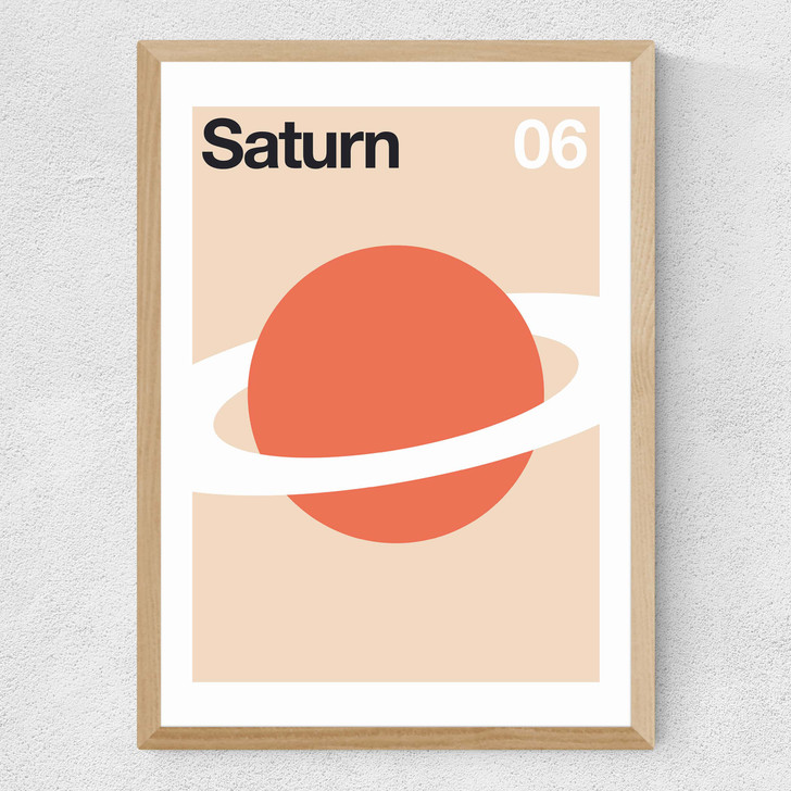 Saturn VI Medium Oak Frame