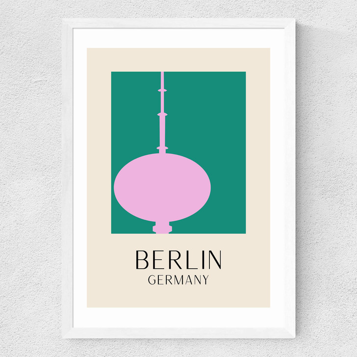 Berlin by Inoui Medium White Frame