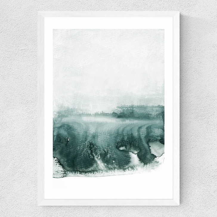 Rainy Day Medium White Frame