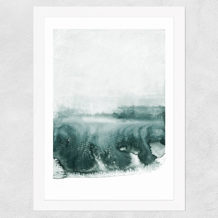 Rainy Day Wide White Frame