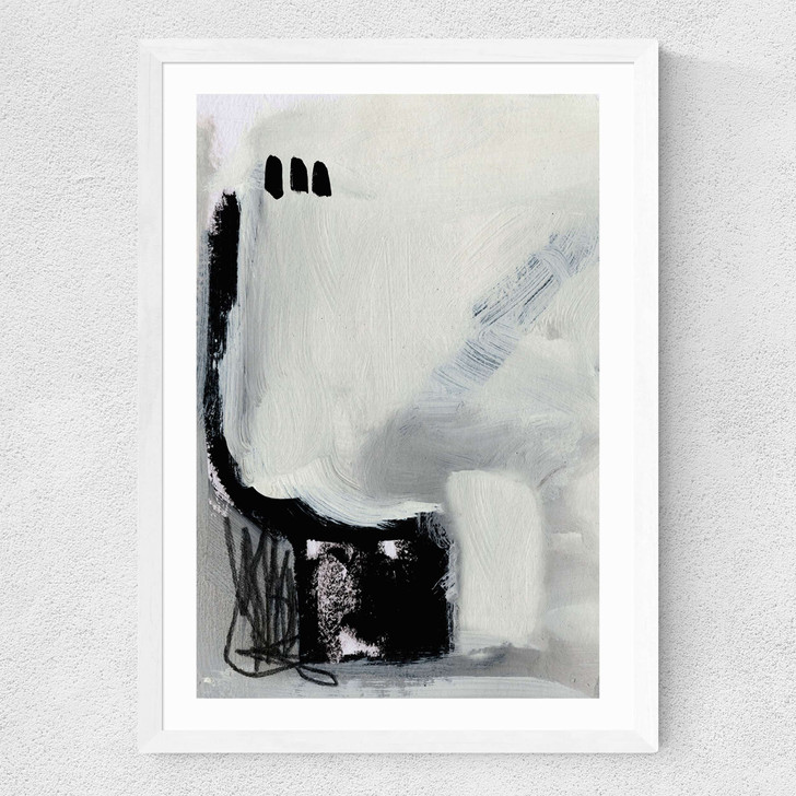 Decoy I Medium White Frame