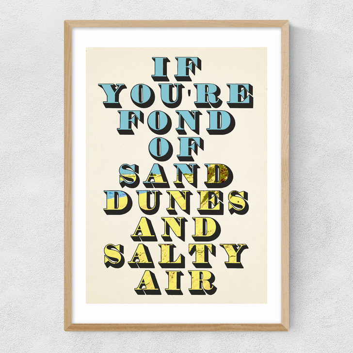 At The River Narrow Oak Frame At The River Narrow Oak Frame