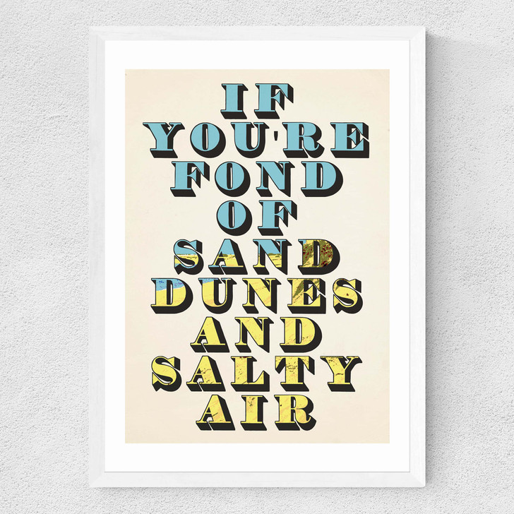 At The River Medium White Frame At The River Medium White Frame