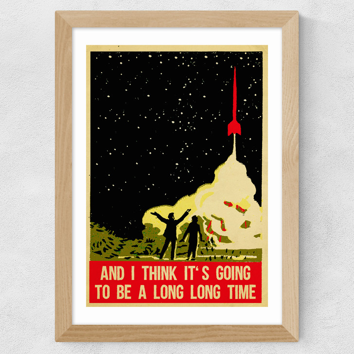 Rocket Man Wide Oak Frame Rocket Man Wide Oak Frame