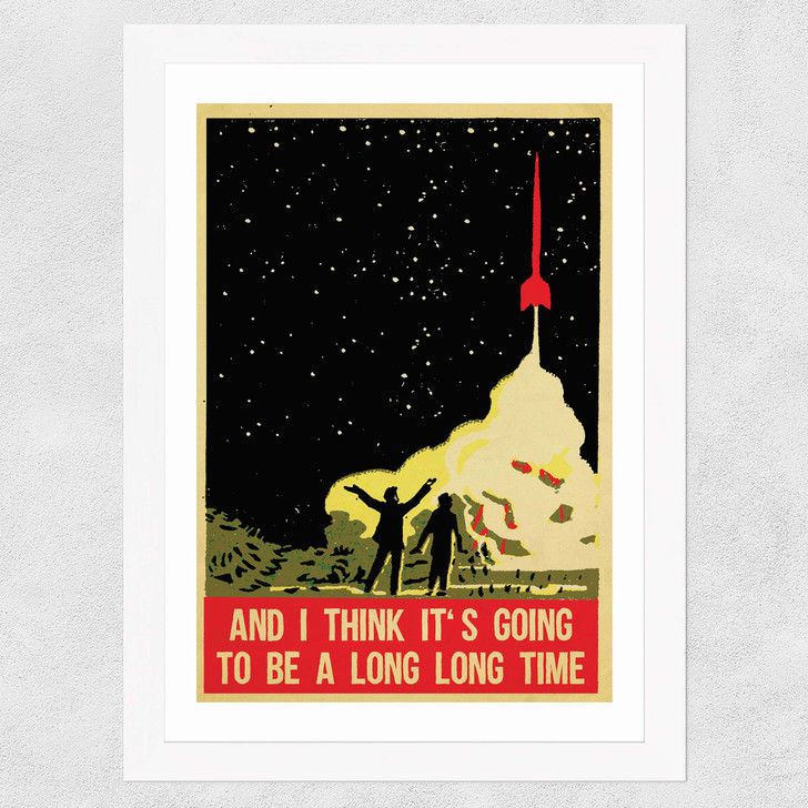 Rocket Man Wide White Frame Rocket Man Wide White Frame