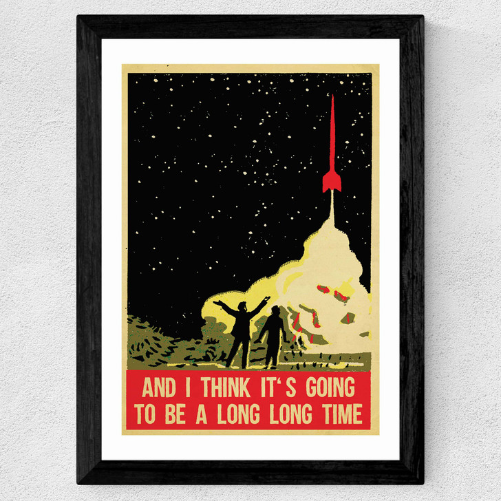 Rocket Man Wide Black Frame