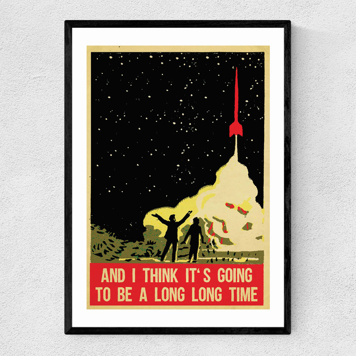 Rocket Man Narrow Black Frame