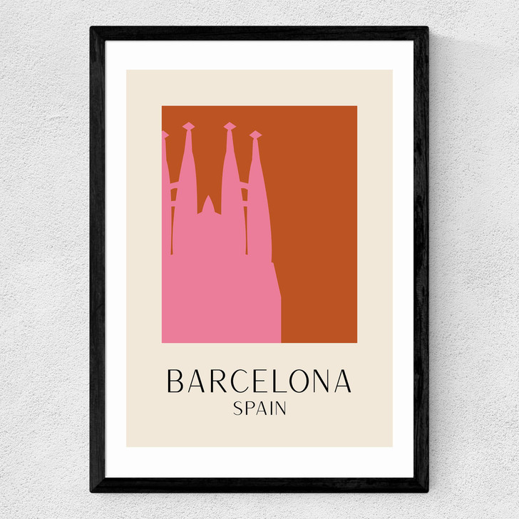 Barcelona by Inoui Medium Black Frame Barcelona by Inoui Medium Black Frame