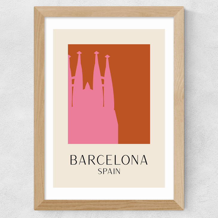 Barcelona by Inoui Wide Oak Frame Barcelona by Inoui Wide Oak Frame
