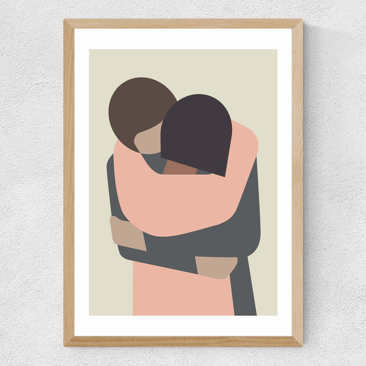 Hug Medium Oak Frame Hug Medium Oak Frame