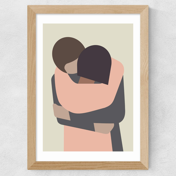 Hug Wide Oak Frame Hug Wide Oak Frame