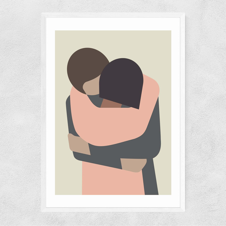 Hug Narrow White Frame