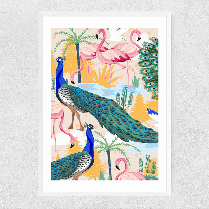 Utopia Narrow White Frame