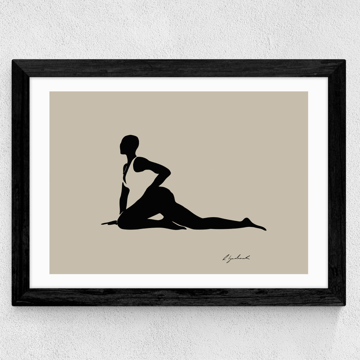 Yoga Wide Black Frame Yoga Wide Black Frame