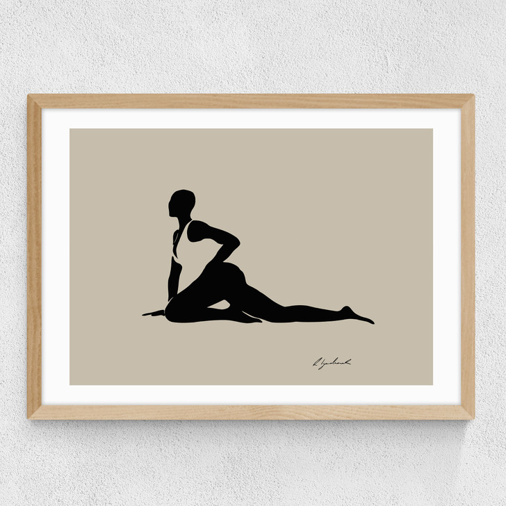 Yoga Medium Oak Frame Yoga Medium Oak Frame