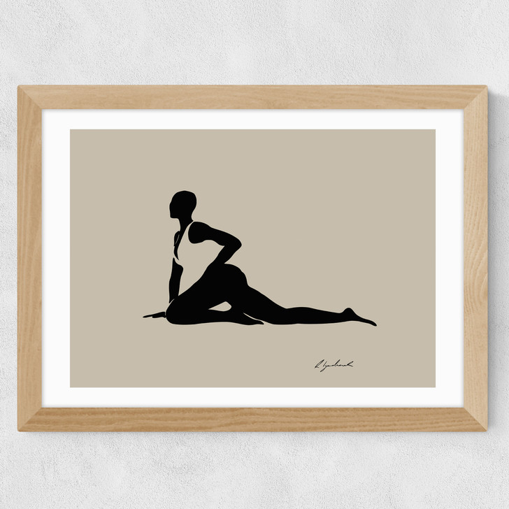 Yoga Wide Oak Frame Yoga Wide Oak Frame