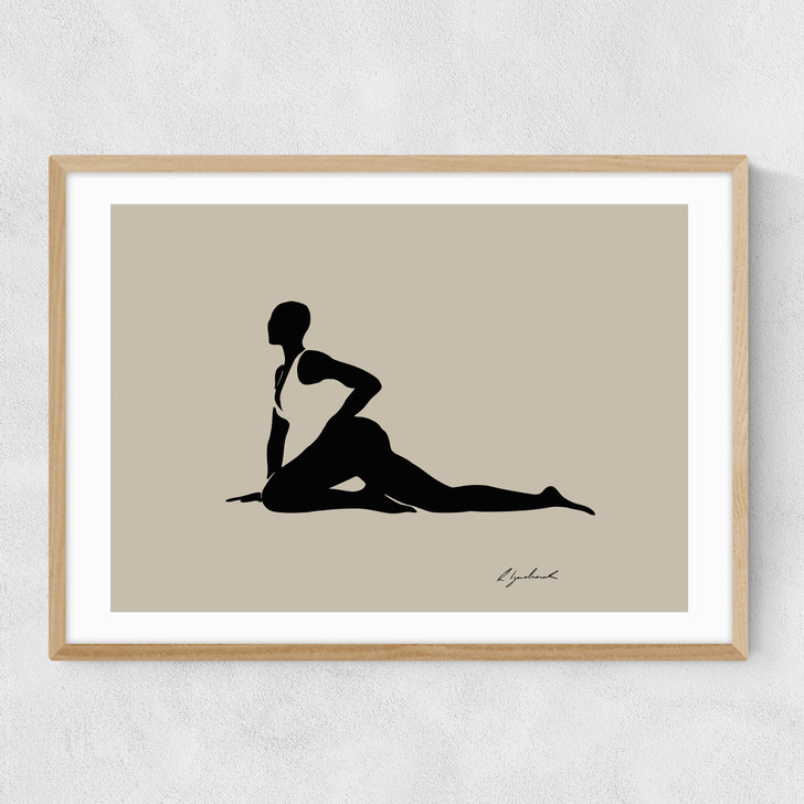 Yoga Narrow Oak Frame