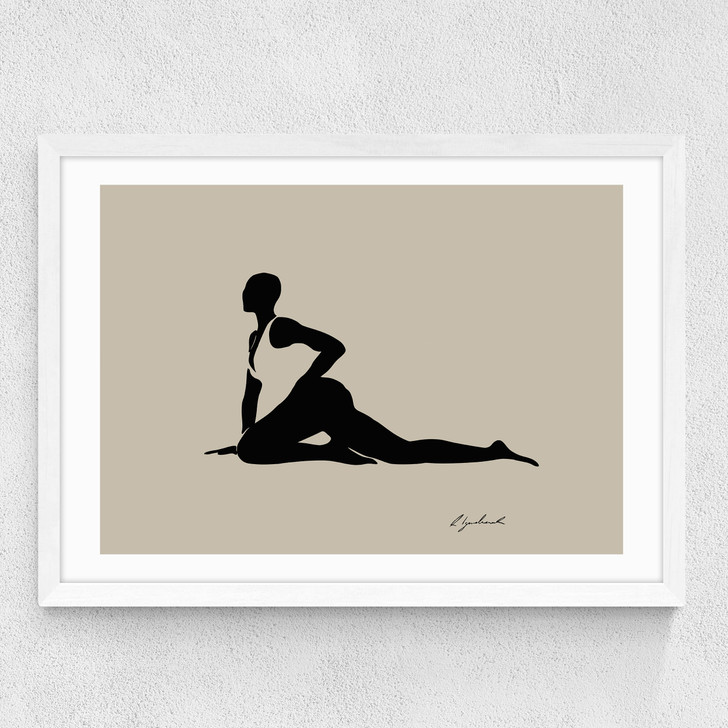 Yoga Medium White Frame