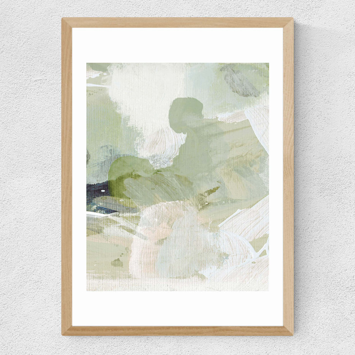 Green III Medium Oak Frame