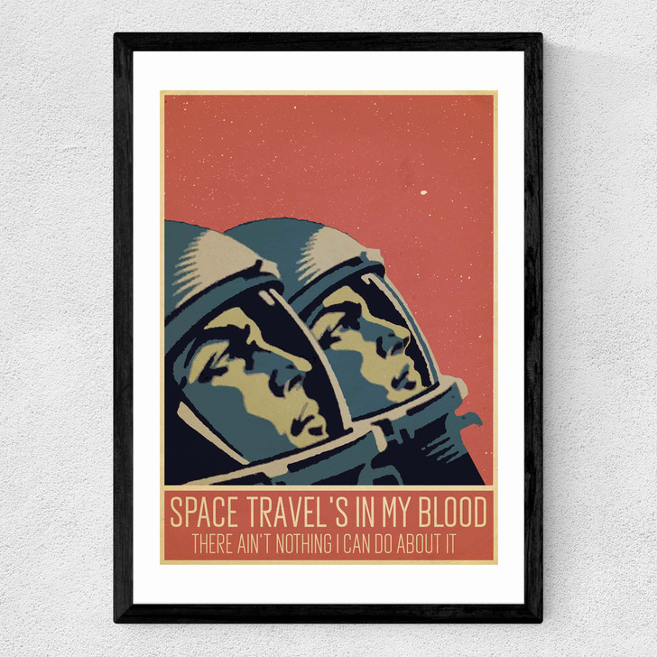 Another Girl Another Planet Medium Black Frame